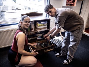 ICT 2025 18 ICT studenten in de klas