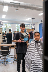 Haarstylist Heer Salonmanager Heer Student Wail Balasini Drenthe College Iris Sijbom Fotografie 2023 IR106206 Haarstylist Heer Salonmanager Heer Student Wail Balasini Drenthe College Iris Sijbom Fotografie 2023 IR106206